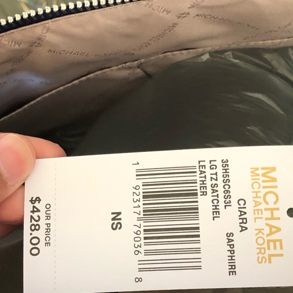 3pcs Michael Kors large Ciara Satchel&wallet&pom - Picture 6 of 8